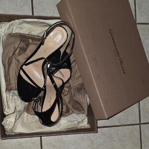 Gianvito Rossi Black Patent Heels